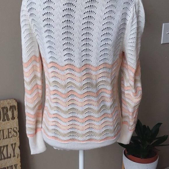 Vintage Jolie New York‎ Scalloped Knit Sweater - Picture 5 of 9